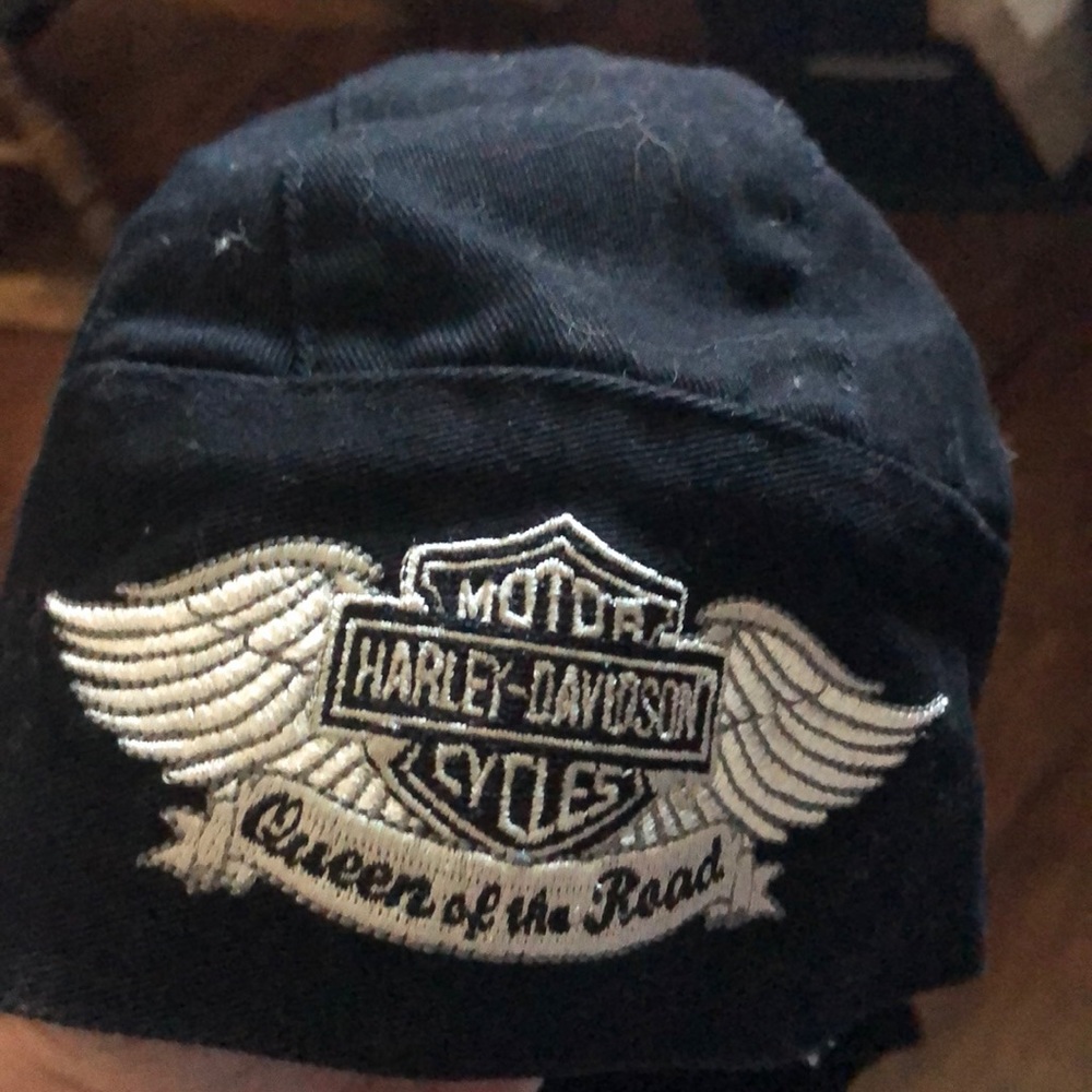 Harley Davidson skull cap
